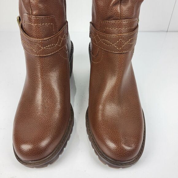 ZODIAC Georgia Round Toe Block Heel Zip-Up Riding Boot 8 M - Picture 10 of 12